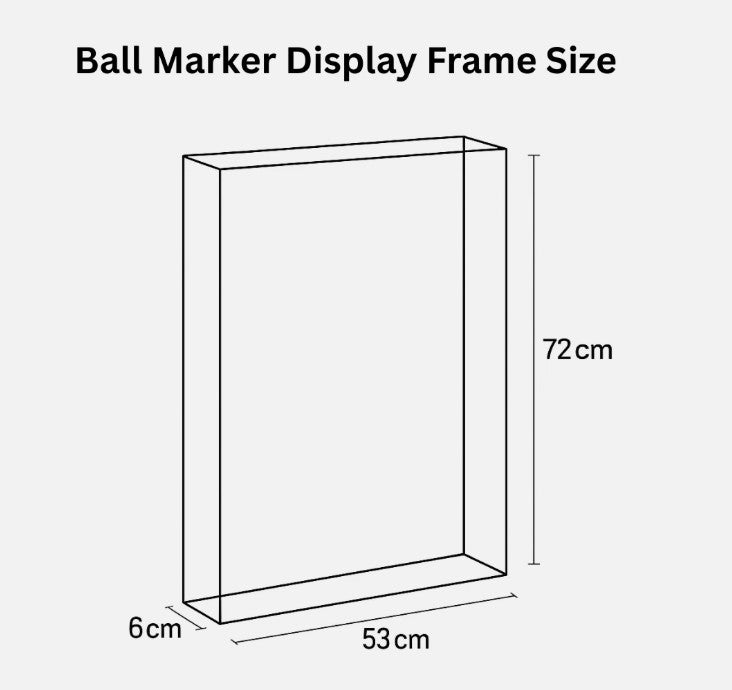 77 Ball Marker Display | Black