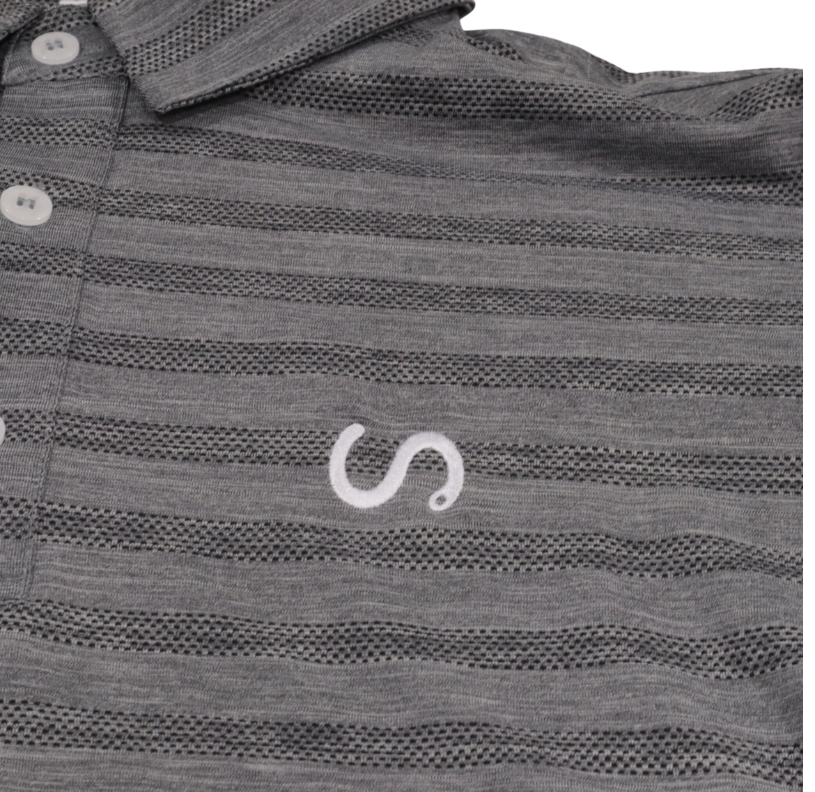 Grey Course Polo
