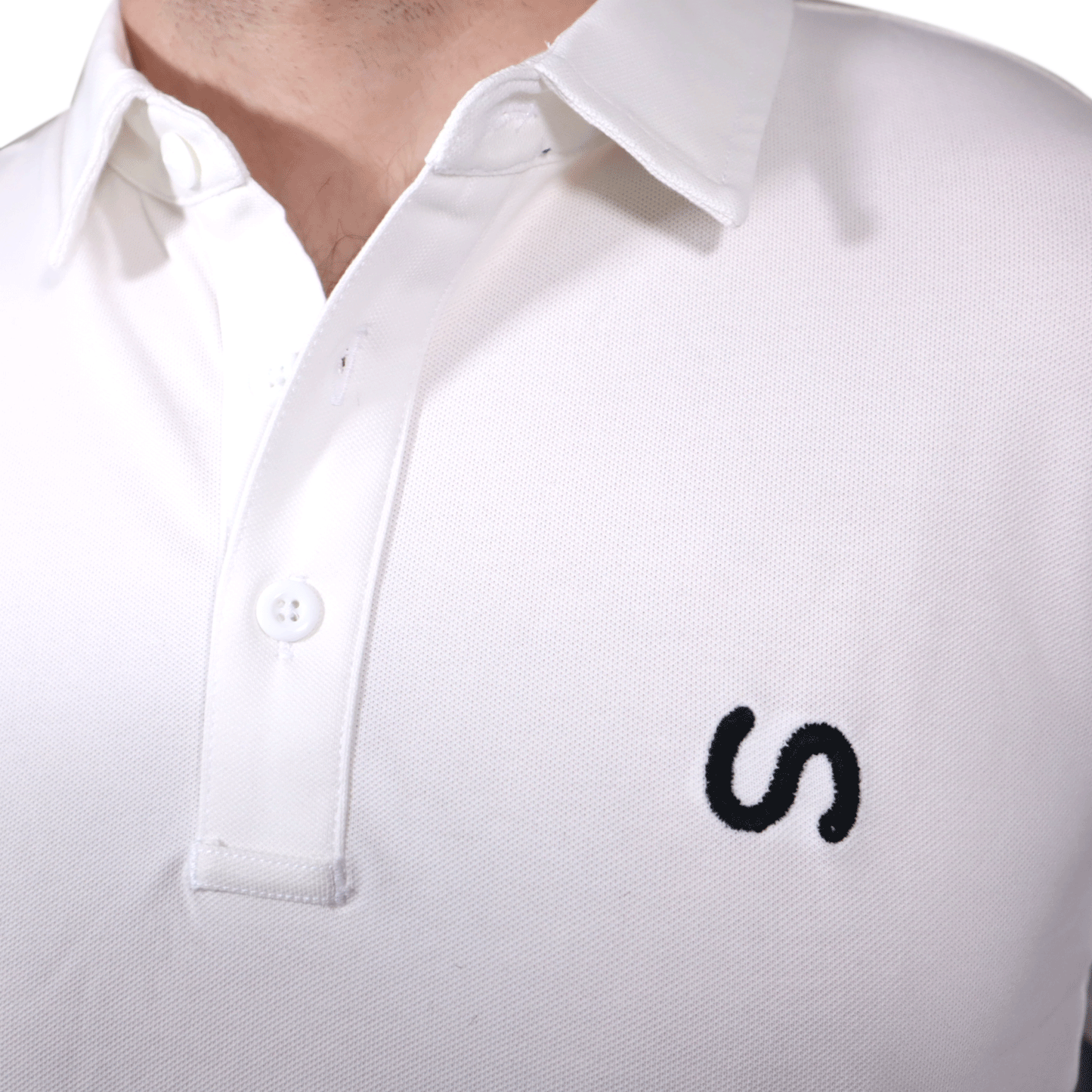 White Polo & Towel
