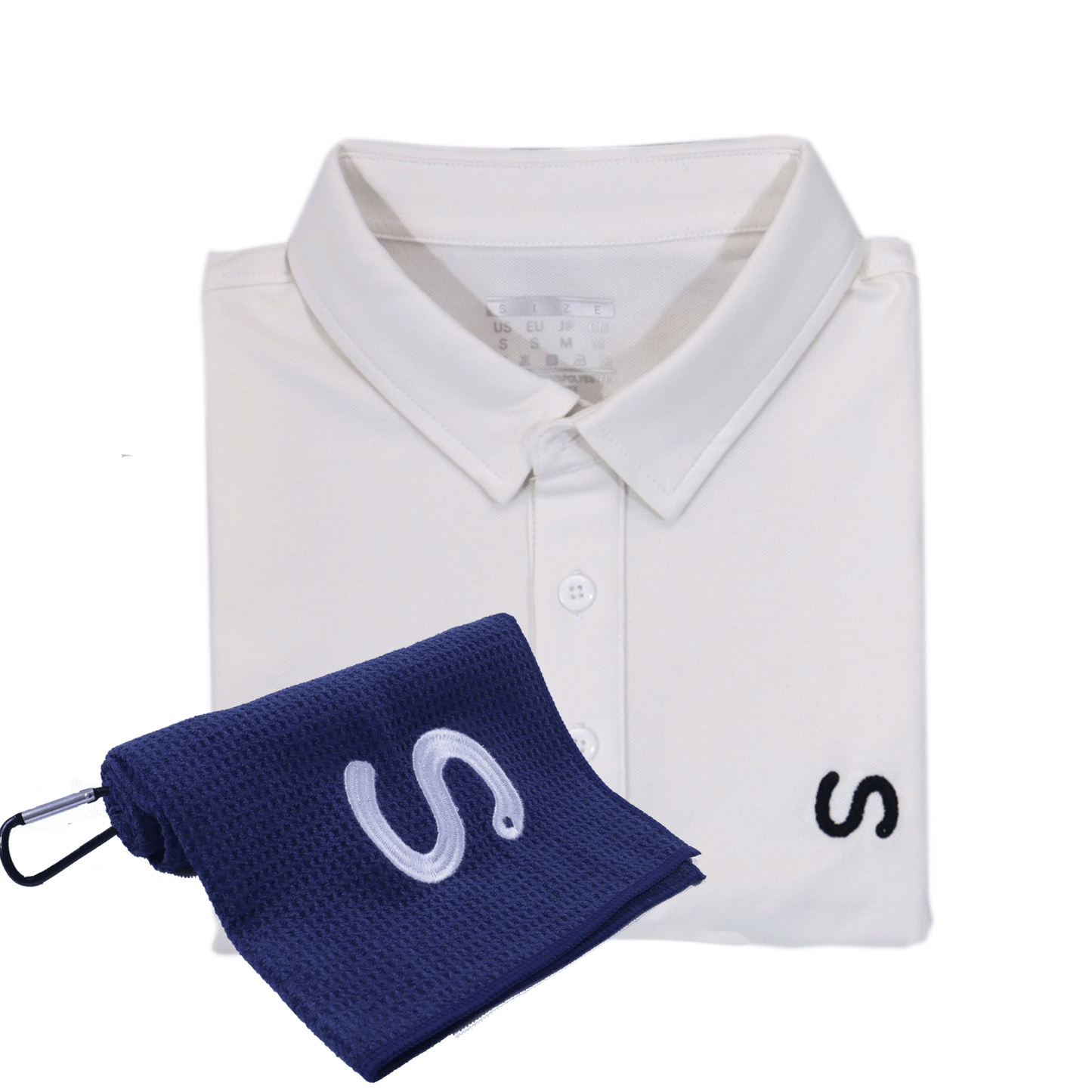 White Polo & Towel