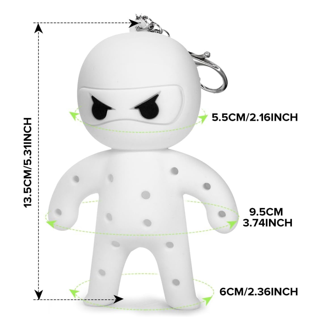 Ninja Design Golf Tee Holder for 13 Golf Tees | White