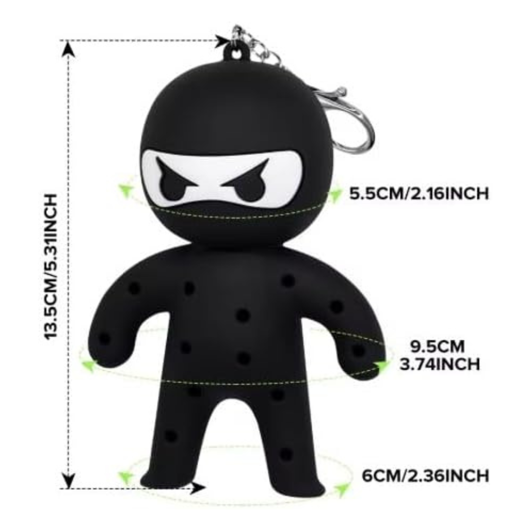 Ninja Design Golf Tee Holder for 13 Golf Tees | Black