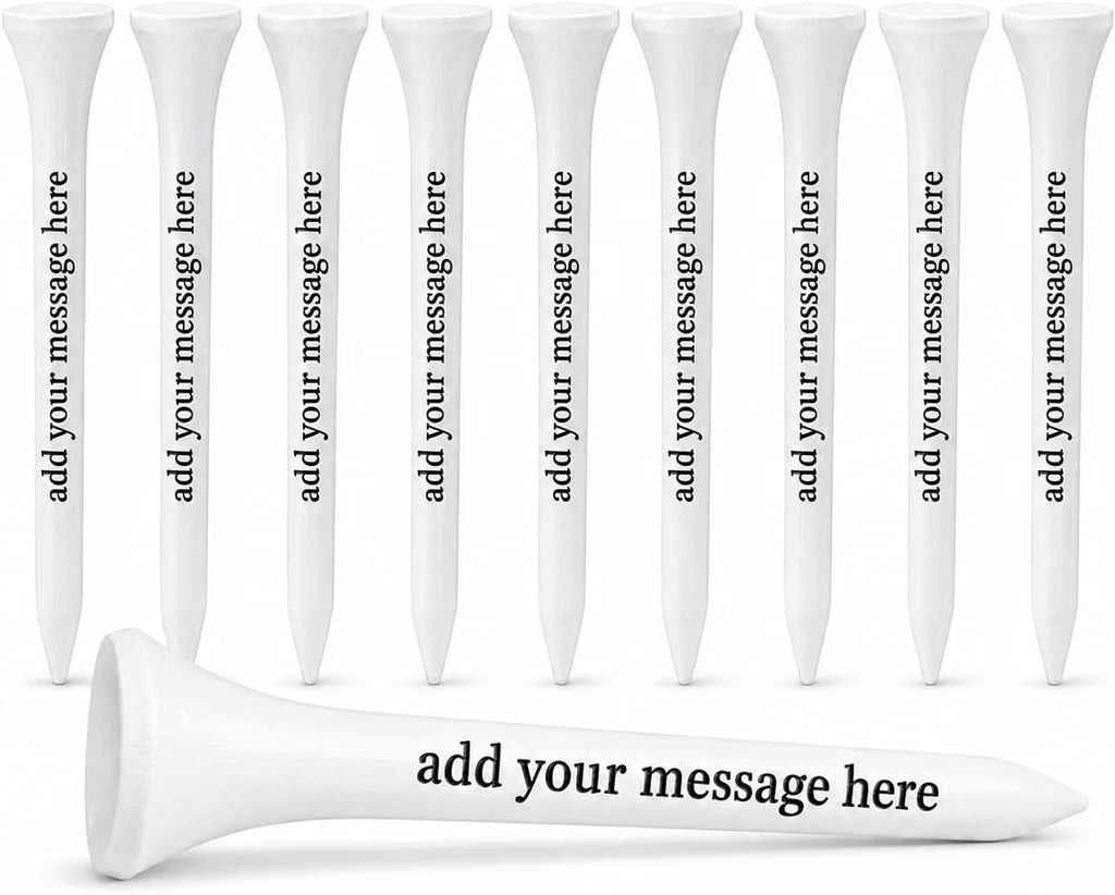 Personalised Golf Tees - Pack of 15 Tees