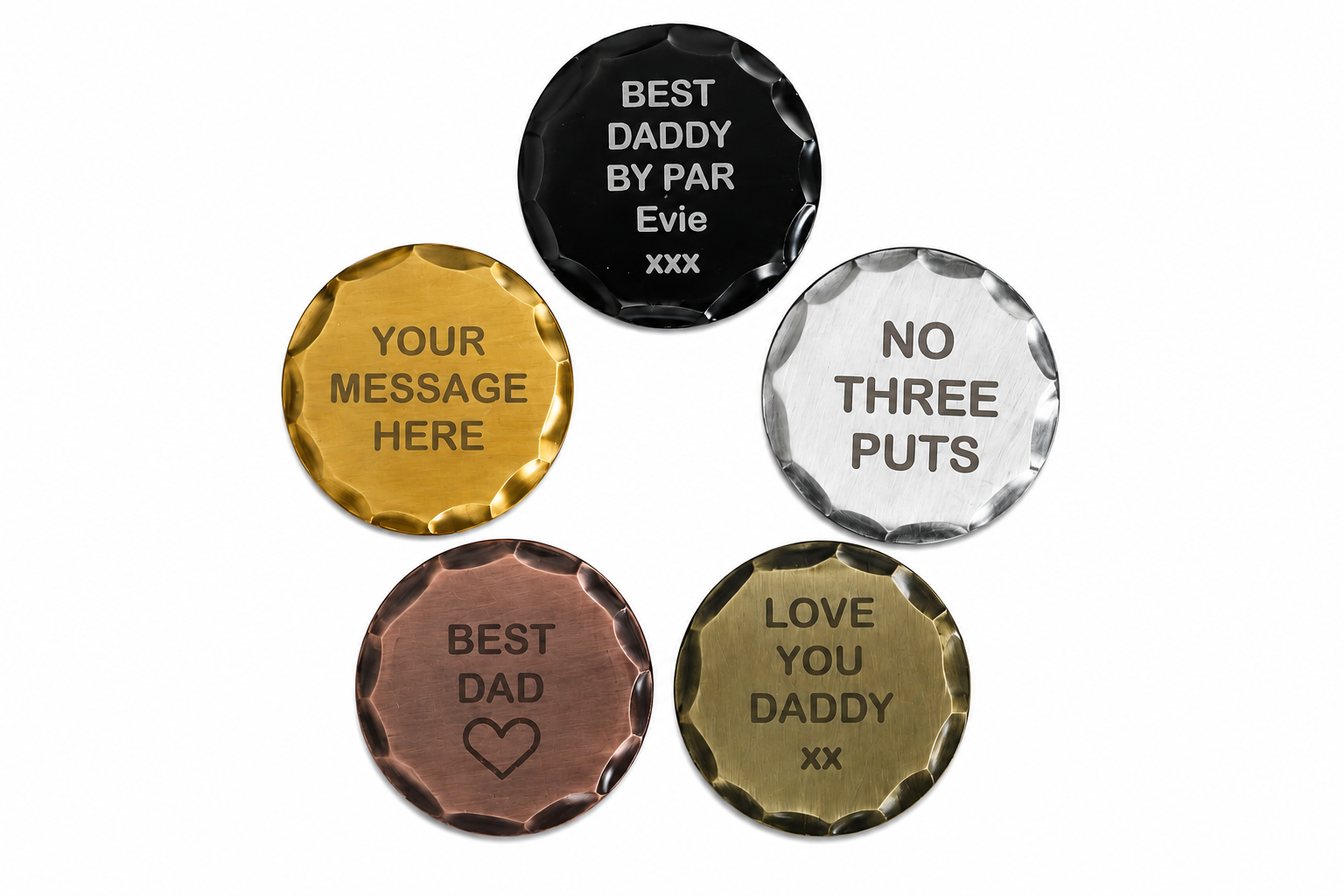 Personalised Metal Ball Marker