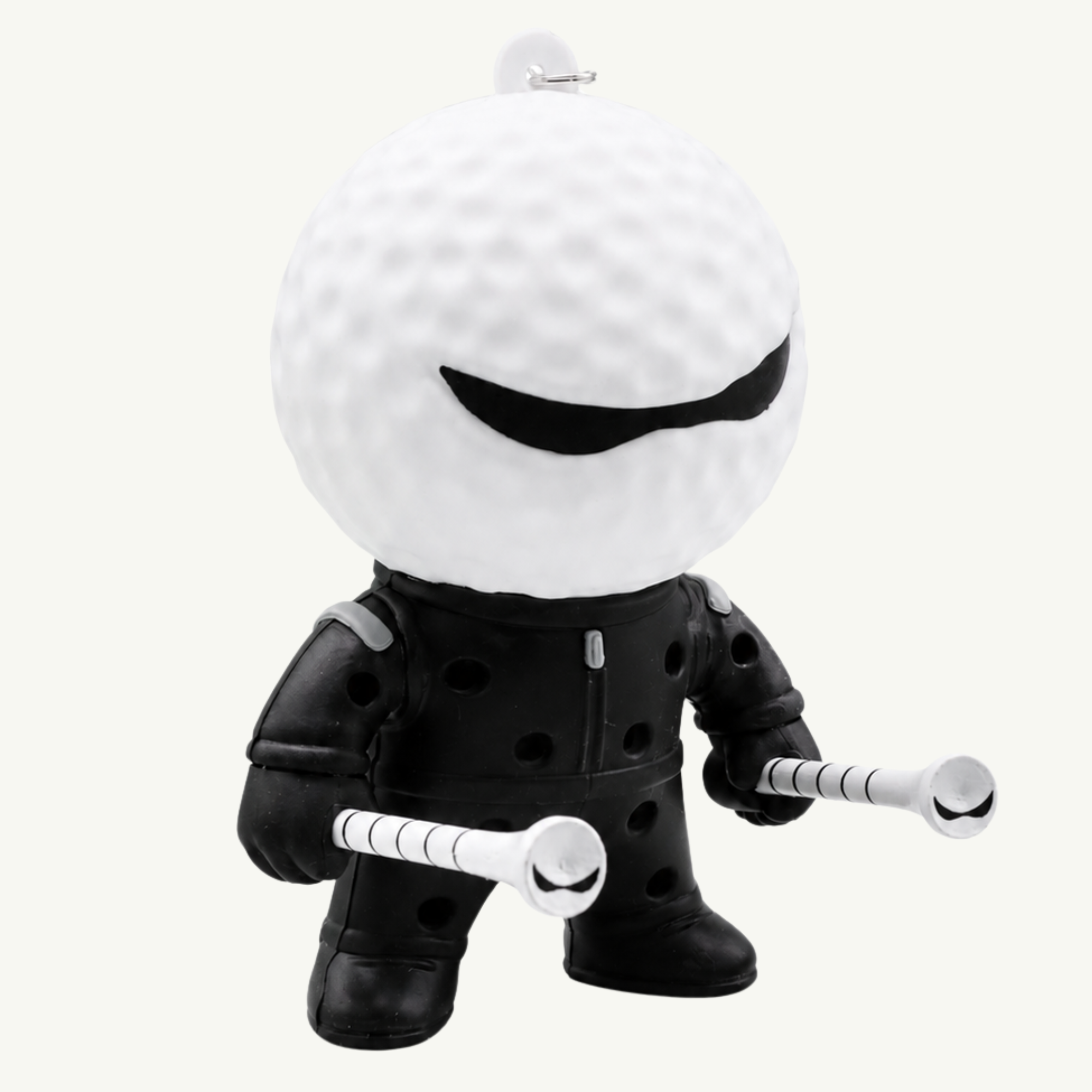 Mr Tee Golf Tee Holder With 12 Themed Golf Tees - Holds 12 Tees